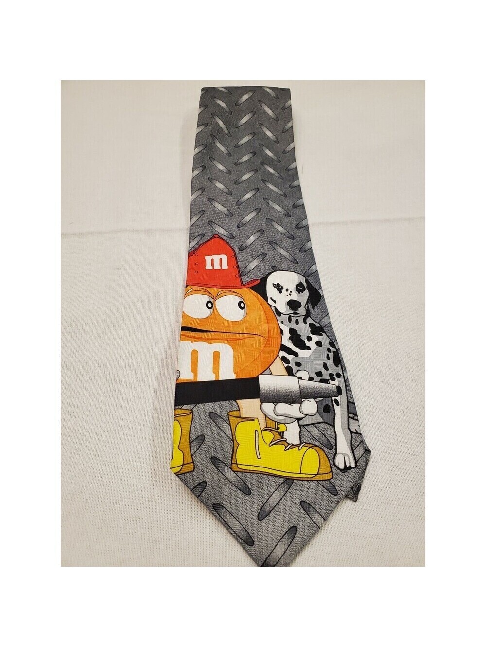 Vintage New w/out Tags Ralph Marlin m&m Firefighter Big Tie